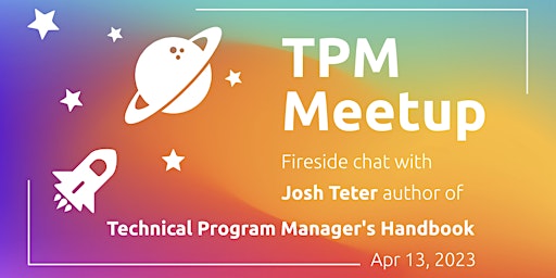 TPM Meetup – Fireside chat with Josh Teter (in-person)