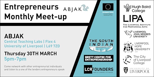 Entrepreneurs Monthly Meet-up - March