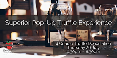 SOLD OUT! Pop-Up Truffle Experience (4 course degustation) primary image