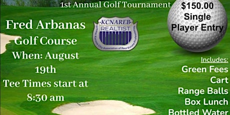 1st Annual Golf Tournament