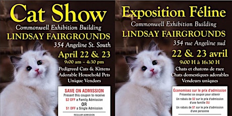 CCA-AFC Annual Lindsay Cat Show