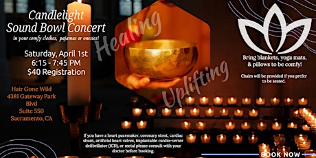 Candlelight Sound Bath Concert