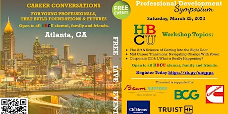 LIVE EVENT - 2023 HBCU Alumni Professional Development Symposium - Atlanta