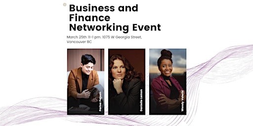 Business & Finance  Networking Event