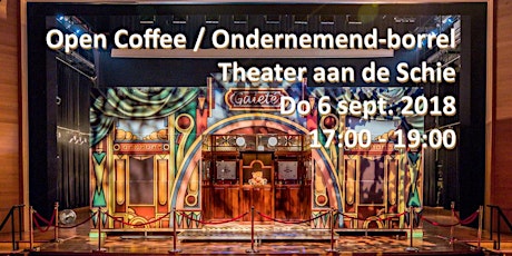 Primaire afbeelding van Open Coffee Schiedam (Ondernemend, Theater aan de Schie, 6-9-2018)