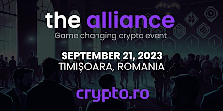 The Alliance crypto conference - by crypto.ro