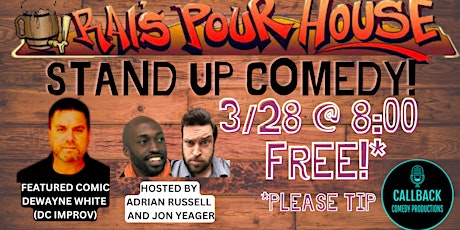 Comedy at Rai's Pour House- Showcase and Open Mic- FREE!