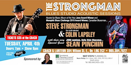 The Strongman Blues Studio Acoustic Sessions