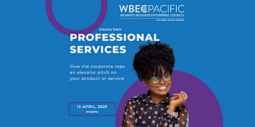 WBEC Pacific Industry Day - Professional Services