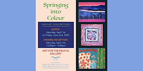 Opening Reception for "Springing Into Colour" primary image