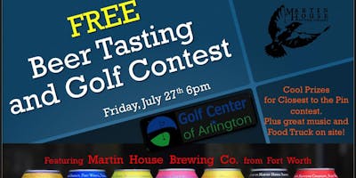 Beer Tasting Series @ Golf Center of Arlington Beer Tasting Series @ Golf Center of Arlington