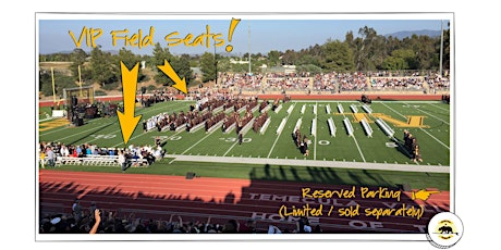 TVHS 2023 Graduation VIP Field Seating  & Reserved Parking