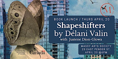 Book Launch: Shapeshifters by Délani Valin with Justene Dion-Glowa