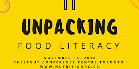 NRC 2018 Forum - Unpacking Food Literacy primary image
