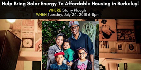 Bring Solar To Affordable Housing in Berkeley!  primary image