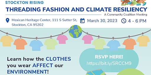 Threading Fashion and Climate Resiliency: A Community Coalition Meeting