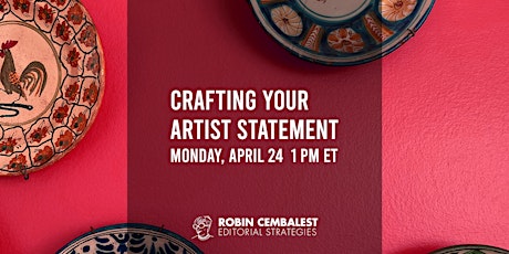 Crafting Your Artist Statement