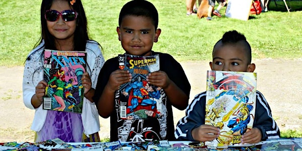 Meet Comics4Kids INC at Music and Art in Wright Park Tacoma WA Aug 11 2018