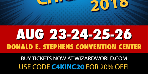 Meet Comics4Kids INC at Wizard World Chicago August 23 24 25 26 2018
