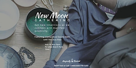 New Moon Gathering: Essential Oils, Crystals, Sound Bath and More primary image