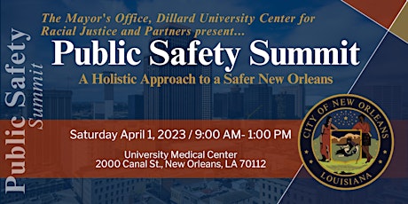 New Orleans Public Safety Summit