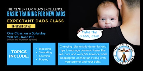 Expectant Dad’s Class - In-Person in San Diego, Sept 23rd primary image