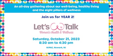 Let's Talk: Women's Health and Wellness — Year 2!