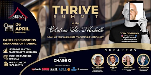 THRIVE with AREAA  Marketing Tech Summit