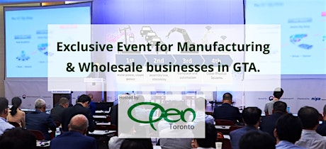 Industry 4.0 - Disrupting Trends in Manufacturing and Wholesale - An OPEN Toronto Event primary image