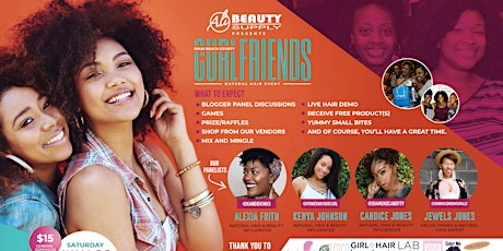 PBC Curlfriends Natural Hair Event (6th Annual) Presented By Ali Beauty Supply #PBCC18 primary image