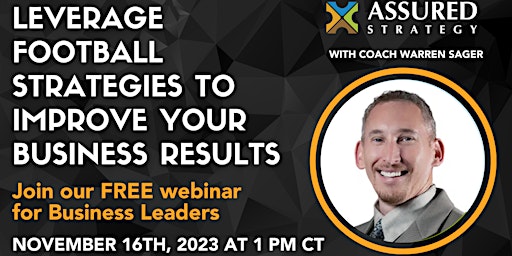 Free Webinar: 7 Ways Your Football Knowledge Can Increase Business Success