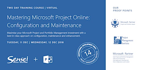Mastering Microsoft Project Online: Configuration and Maintenance (VIRTUAL) primary image