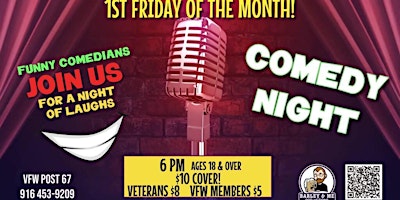 Comedy Night at VFW Post 67 primary image