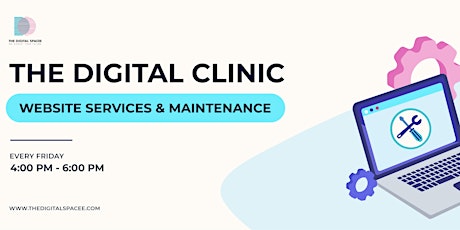 The Digital Clinic - walk in for your website fix!
