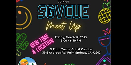 SGVCUE Spring CUE Members Meet-UP  primärbild