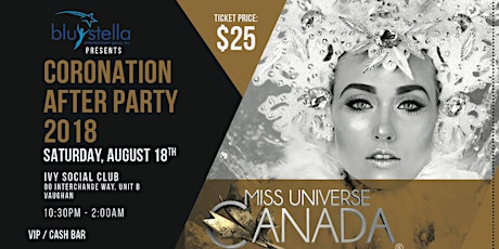 CORONATION AFTER PARTY $25.00 primary image