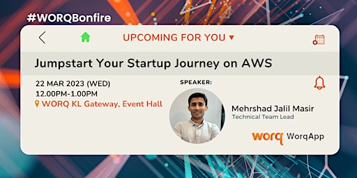 Lunch & Learn: Jumpstart Your Startup Journey On AWS