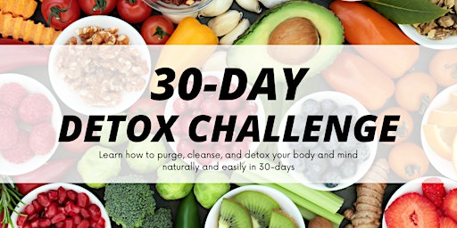 30 Day Spring Detox Challenge - Purge it with Patti