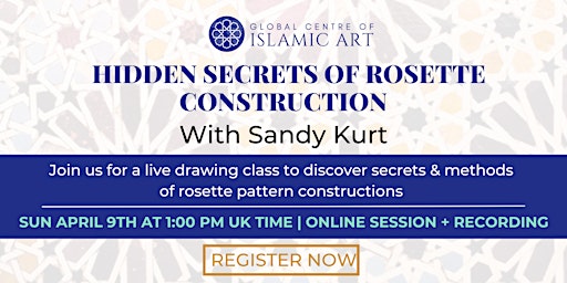 GCIA LIVE CLASS: Hidden Secrets of Rosette Construction with Sandy Kurt