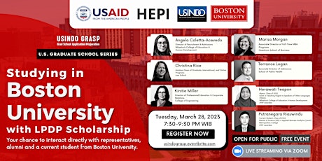 Studying in Boston University with LPDP Scholarship
