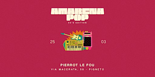 Amarena Pop - 60's Edition Vol.2
