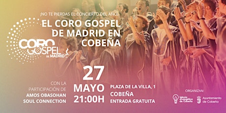 Image principale de Concierto Coro Gospel de Madrid en Cobeña