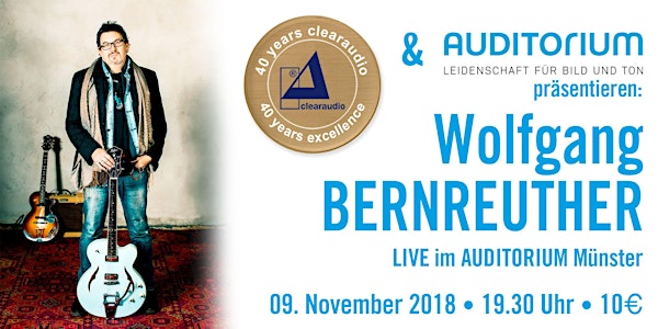 Privatkonzert mit Wolfgang Bernreuther – präsentiert von clearaudio & AUDIT...