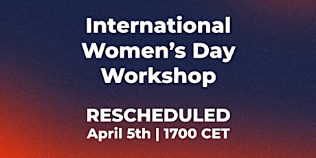 Members Workshop - Women's Day 2023