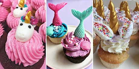 Hauptbild für Cupcake Dekokurs - Mermaids, Unicorns & Flamingos