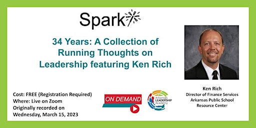 Imagem principal de Spark! 34 Years: A Collection of Running Thoughts on Leadership On-Demand