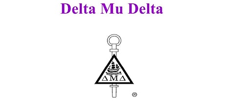 Colorado Delta Mu Delta Induction Ceremony primary image