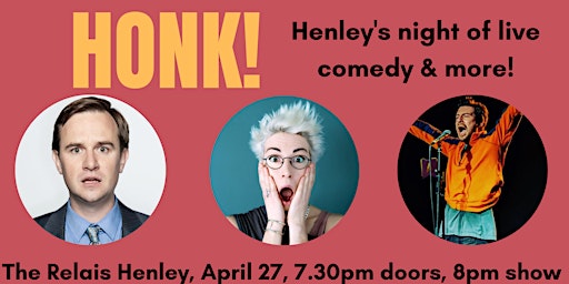 Honk! April 2023: Henley's night of live comedy & more primary image