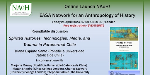 NAoH network launch: Spirited Histories (Diana Espirito Santos) Roundtable