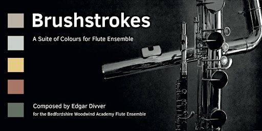Imagem principal do evento BRUSHSTROKES - A Suite of colours for Flute Ensemble